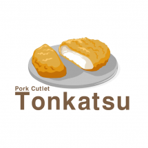 텍스트+로고 디자인 NO-19 / Tonkatsu