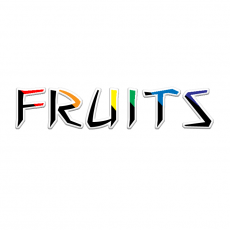 텍스트 디자인 NO-12 / fruits