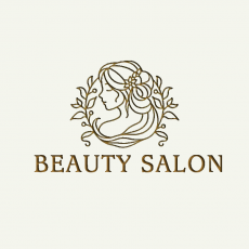 텍스트+로고 디자인 NO-24 / beauty salon
